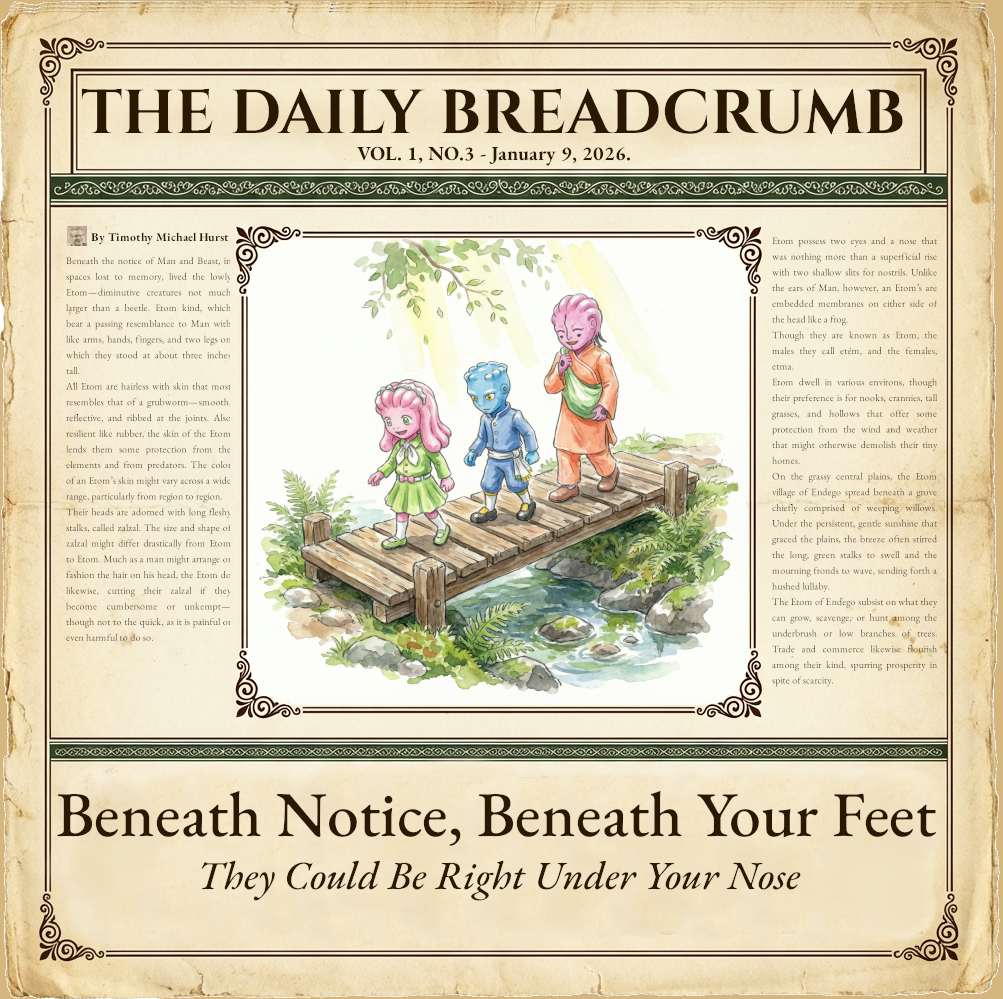 The Daily Breadcrumb V1 N3 01092026