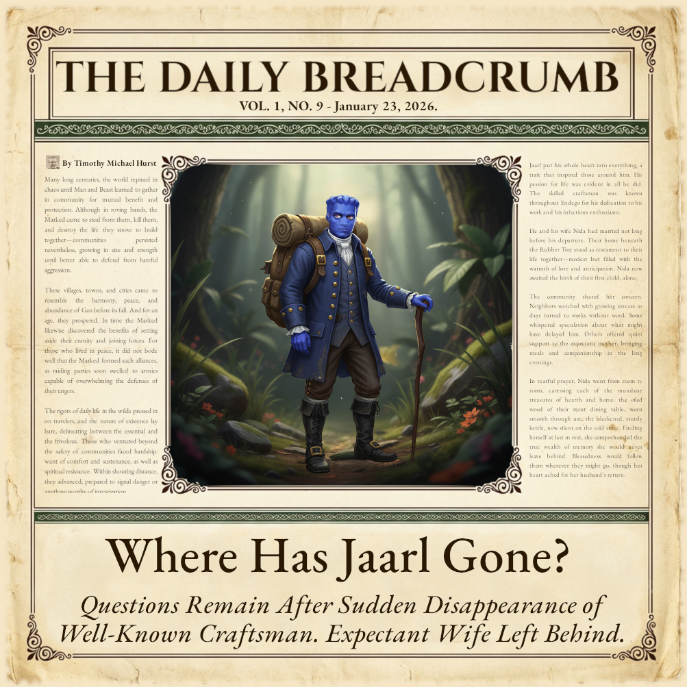 The Daily Breadcrumb V1 N9 01232026